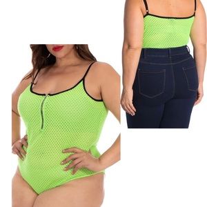 Neon Textured Bodysuit
CURVY SENSE